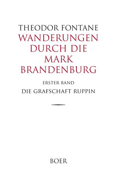 Wanderungen durch die Mark Brandenburg Band 1