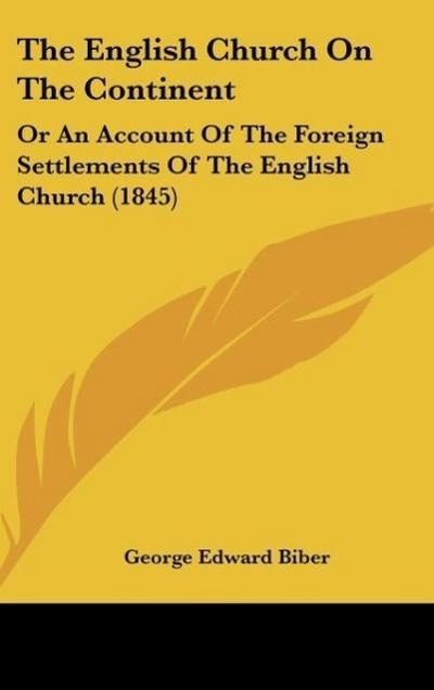 The English Church On The Continent