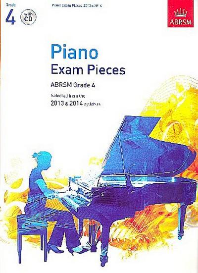 Piano Exam Pieces 2013 & 2014, ABRSM Grade 4, with CD