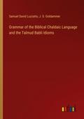 Grammar of the Biblical Chaldaic Language and the Talmud Babli Idioms