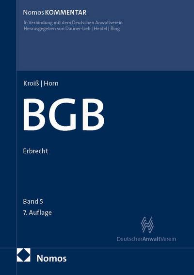 Bürgerliches Gesetzbuch: Erbrecht