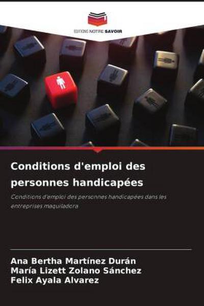 Conditions d’emploi des personnes handicapées