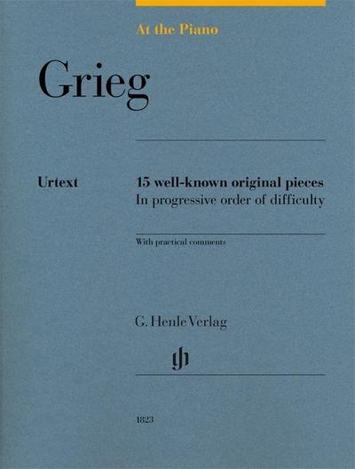 Edvard Grieg - At the Piano - 15 well-known original pieces