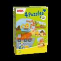 4 erste Puzzles - Baustelle