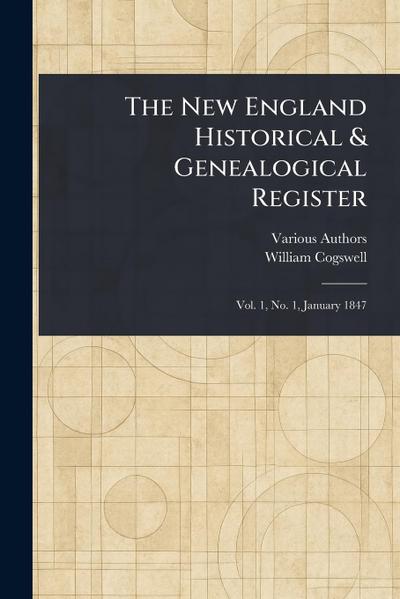 The New England Historical & Genealogical Register