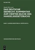 (Handelsgesetzbuch: Viertes Buch.)