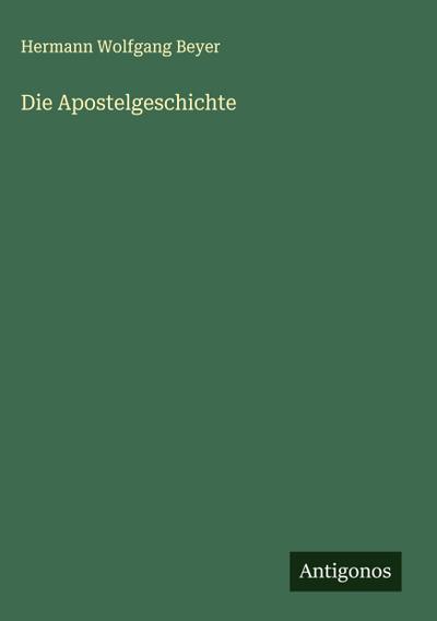 Die Apostelgeschichte