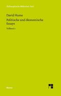 Politische und ökonomische Essays. Teilband 2