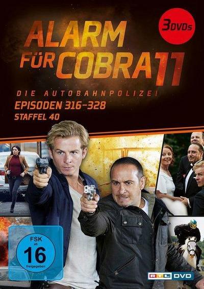 Alarm für Cobra 11. Staffel.40, 3 DVD
