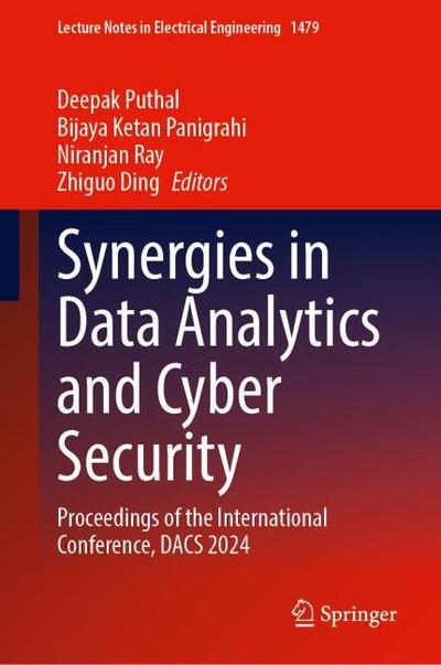 Synergies in Data Analytics and Cyber Security