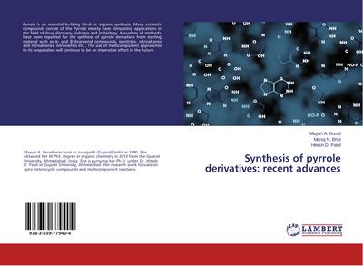 Synthesis of pyrrole derivatives: recent advances