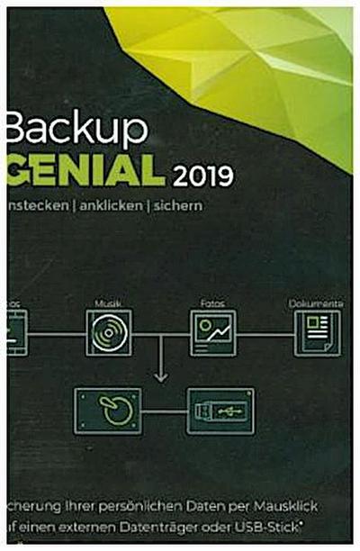 Backup Genial 2019, 1 DVD-ROM