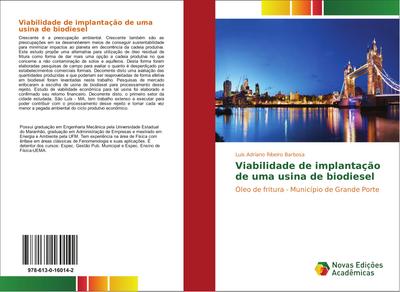 Viabilidade de implantação de uma usina de biodiesel