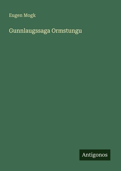 Gunnlaugssaga Ormstungu