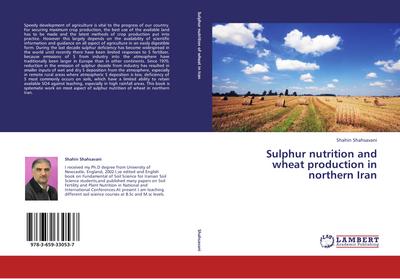 Sulphur nutrition and wheat production in northern Iran