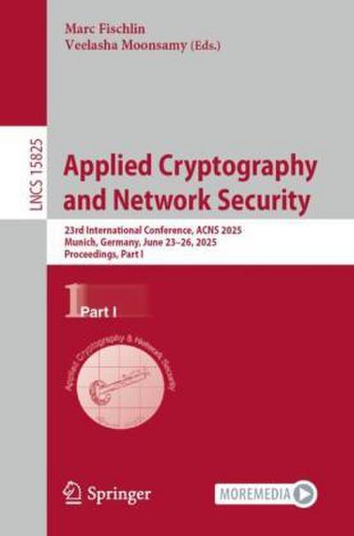 Applied Cryptography and Network Security