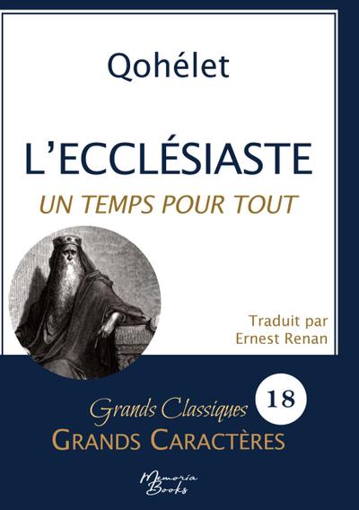 L’Ecclésiaste en grands caractères