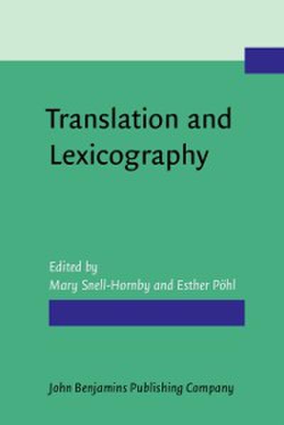 Translation and Lexicography