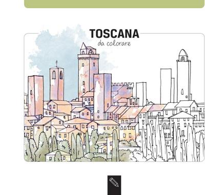Toscana da colorare