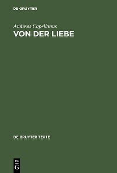 Von der Liebe