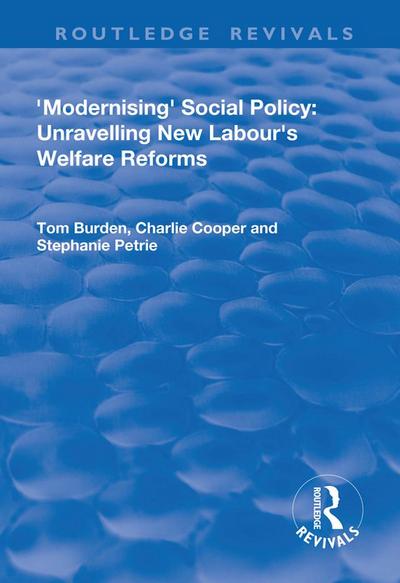 Modernising Social Policy