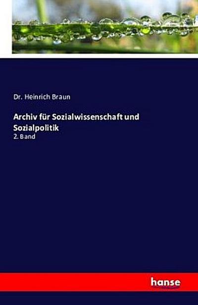 Archiv für Sozialwissenschaft und Sozialpolitik