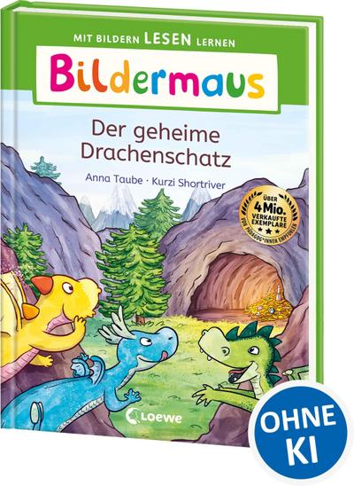 Bildermaus - Der geheime Drachenschatz: Mit Bildern lesen lernen - Ideal für die Vorschule und Leseanfänger ab 5 Jahren - Mit Leselernschrift ABeZeh