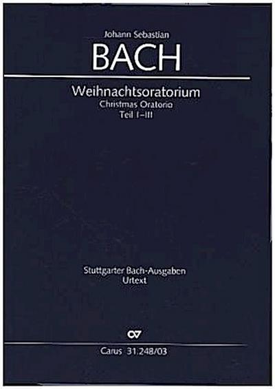 Weihnachtsoratorium BWV 248 (Teil 1-3), Klavierauszug