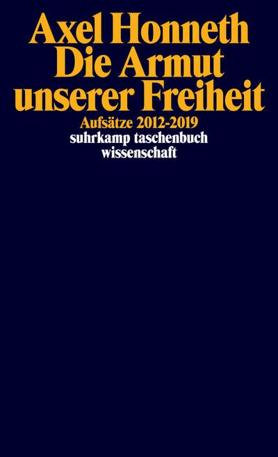 Die Armut unserer Freiheit