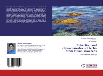 Extraction and characterization of lectin from Indian seaweeds