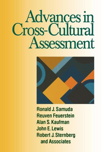 Advances in Cross-Cultural Assessment