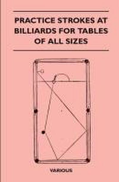 Practice Strokes at Billiards for Tables of All Sizes