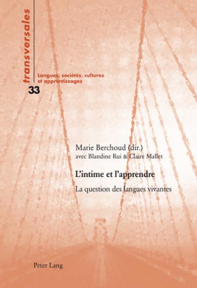 L’intime et l’apprendre