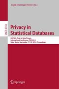 Privacy in Statistical Databases