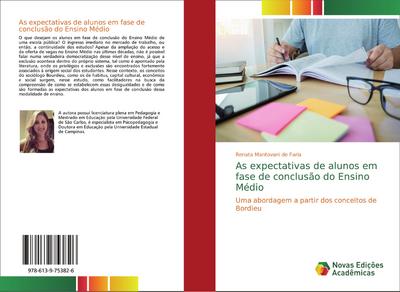 As expectativas de alunos em fase de conclusão do Ensino Médio