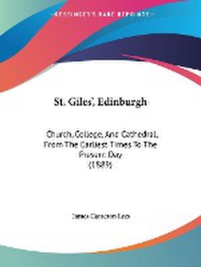 St. Giles’, Edinburgh