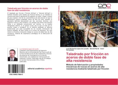 Taladrado por fricción en aceros de doble fase de alta resistencia