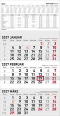 3-Monatskalender klein 2027