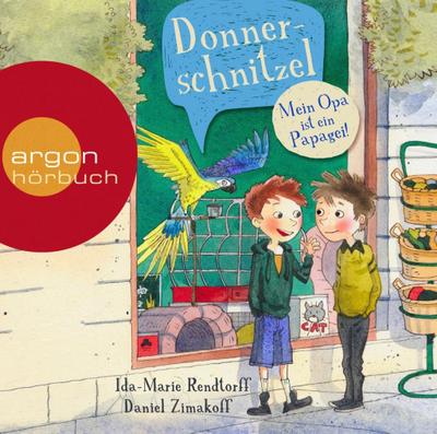 Donnerschnitzel - Mein Opa ist ein Papagei!, 2 Audio-CDs