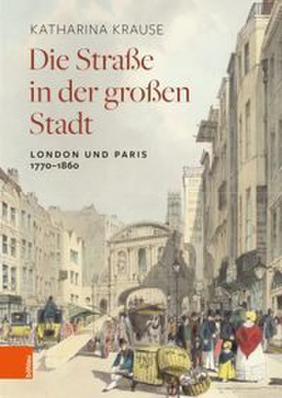 Die Straße in der großen Stadt
