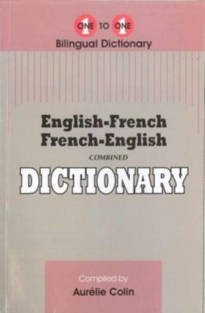 English-French & French-English One-to-One Dictionary