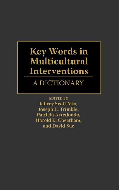 Key Words in Multicultural Interventions