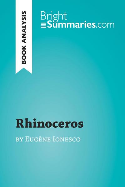 Rhinoceros by Eugène Ionesco (Book Analysis)