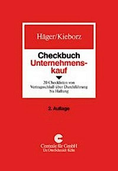 Checkbuch Unternehmenskauf