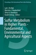 Sulfur Metabolism in Higher Plants - Fundamental, 