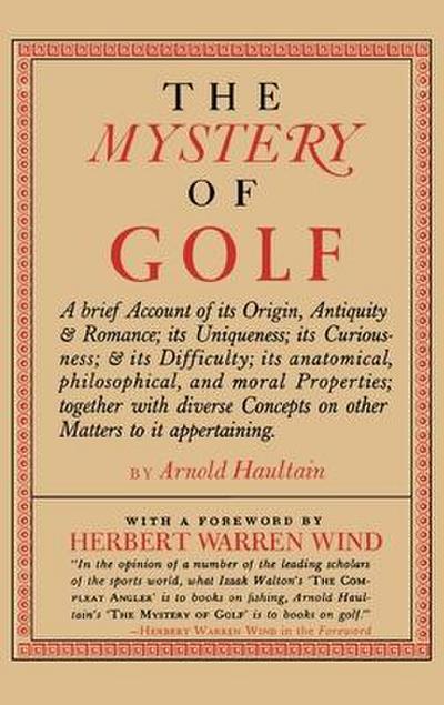 The Mystery of Golf