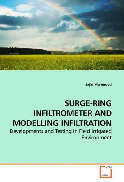 SURGE-RING INFILTROMETER AND MODELLING INFILTRATION