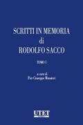 Scritti in onore di Rodolfo Sacco