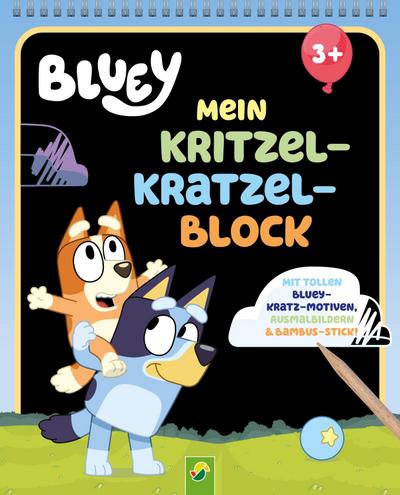 Bluey Kritzel-Kratzel-Block