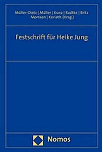 Festschrift für Heike Jung